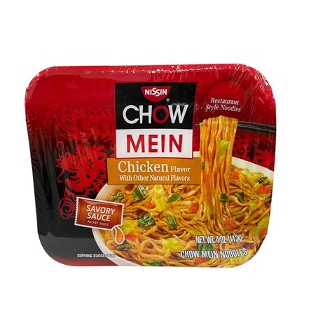 Nissin Chow Mein Chicken Flavor 4 Oz Pinoy Ako
