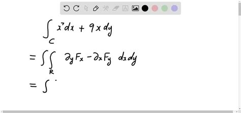 Solved Point Use Green S Theorem To Evaluate The Line Integral Of F