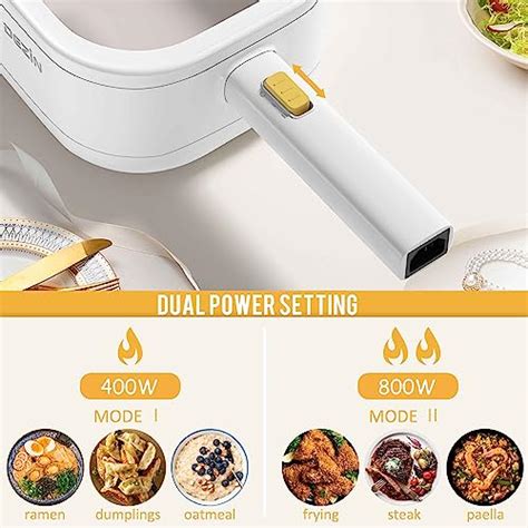 Dezin Hot Pot Electric L Non Stick Ceramic Coating Electric Pot Multifunction Cooker For