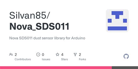 GitHub - Silvan85/Nova_SDS011: Nova SDS011 dust sensor library for Arduino