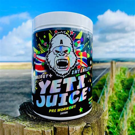 Gorillaalpha Yeti Juice Pre Workout Gym Nutrition