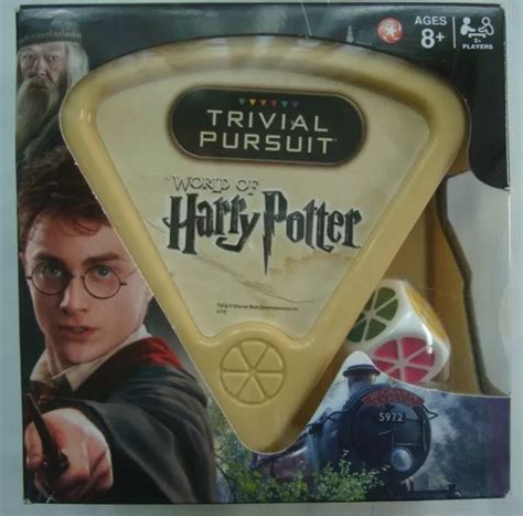 TRIVIAL PURSUIT WORLD Of Harry Potter Bite Size Trivia Game By Hasbro