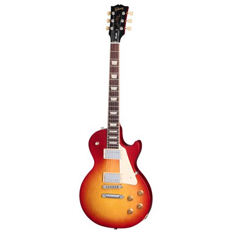 gibson les paul studio electric guitar cherry sunburst