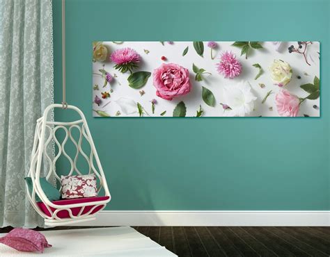 Wandbild Zartes Stillleben Mit Blumen Dovido De