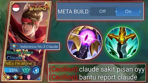 NEW META BUILD CLAUDE TERSAKIT 2022 BUILD CLAUDE TERSAKIT 2022 ITEM