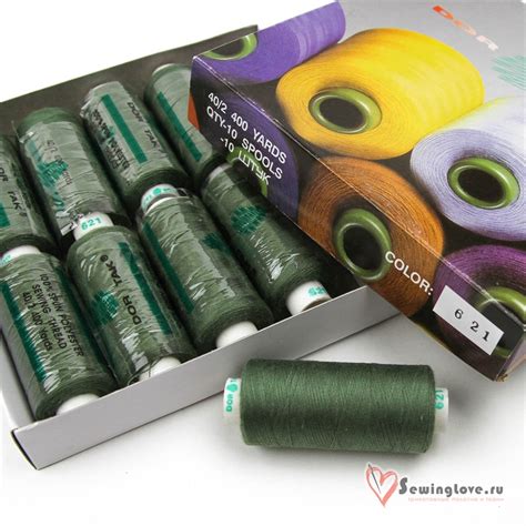 Ткани и трикотаж SewingLove.ru - Нитки бытовые Dor Tak Водяная лилия