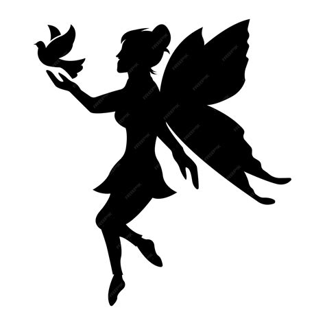 Premium Vector | Flying Fairy logos and symbols
