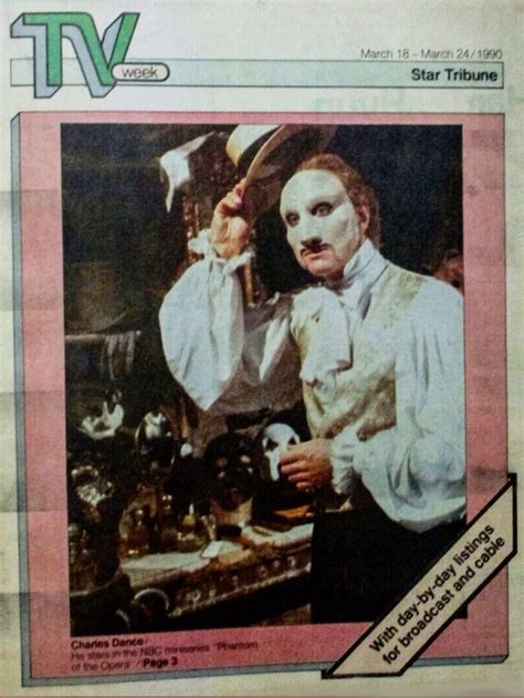 The Phantom Of The Opera 1990 With Charles Dance As Erik Poto1990