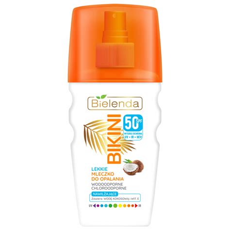 Bielenda BIKINI N Lekkie KOKOSOWE Mleczko Do Opalania W Sprayu SPF Poj Ml POLKA
