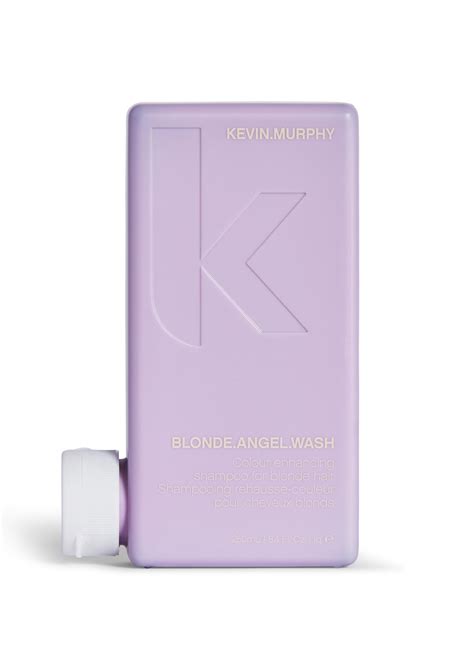KEVIN MURPHY BLONDE ANGEL WASH geltonumą neutralizuojantis šampūnas Sveikų plaukų vizija
