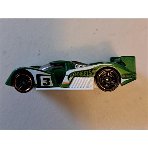 Hot Wheels Green Speed Racer Car 3 C 2010 Mattel Depop
