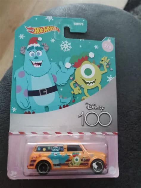 HOT WHEELS DISNEY 100 1967 Austin Mini Van Monsters Inc Orange HMV75 13 50 PicClick UK
