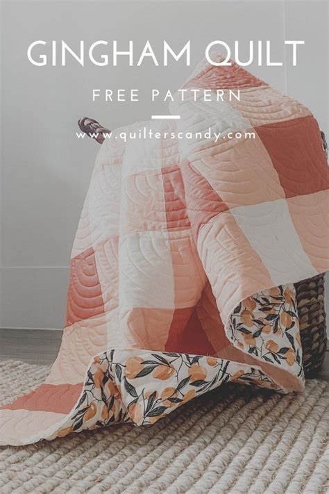 Patchwork Gingham Quilt Pattern And Tutorial Artofit