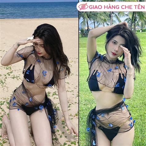 Set O L I Kh N Cho Ng I Bi N I B I V I L I Xuy N Th U Th U D Sang Ch Nh Kh Ng K M Bikini