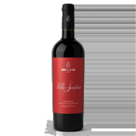 Villa Santera Primitivo Rosso Igt Salento Leone De Castris