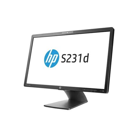 HP EliteDisplay S231D 23-Inch FHD Monitor Built-in Webcam (Certified ...