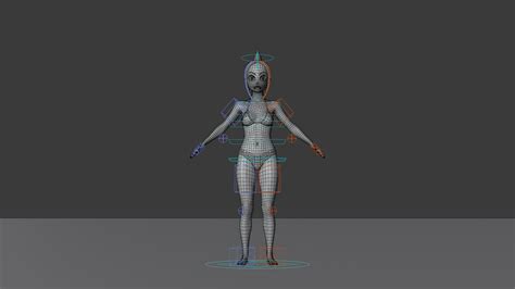 Anime Girl In Bikini 3D TurboSquid 2035382