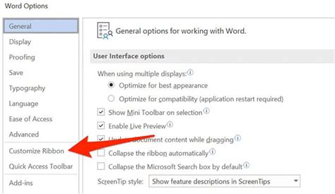 how to add drop downs in word