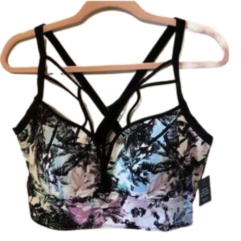 Torrid Swim Nwt Torrid Size 3 Multi Palms Strappy Swim Bikini Top Poshmark