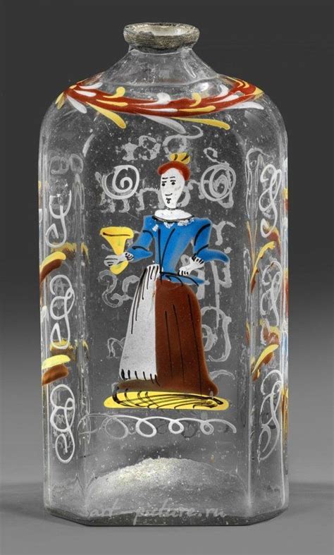 Стекло: Бреннвейн - или бутылка для настойки с эмалевым декором ...