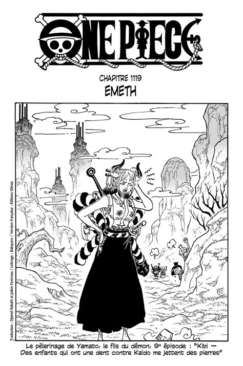 Scan One Piece Chapitre 1119 : Emeth - Page 1 sur ScanVF.Net