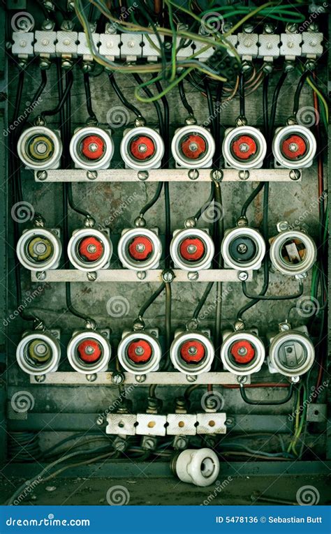 Fusebox Stock Photo Image Of Lights Bulb Power Generator 5478136