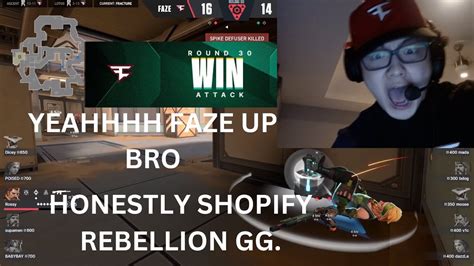 Shanks Ttv Reaction To Faze Winning Against Shopify Rebellion Call