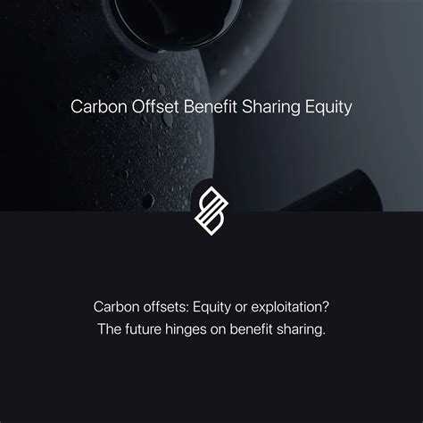 Carbon Offset Benefit Sharing Equity → Scenario