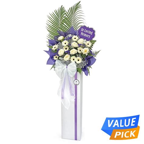 Valuable Memories Condolence Flower Arrangement – Noel Gifts