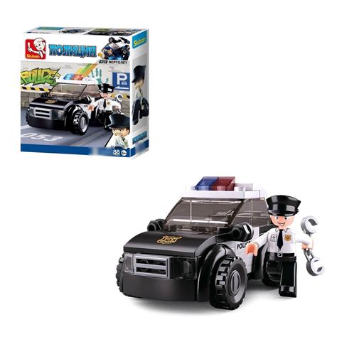 Конструктор Sluban Полиция Патрульная машина 88 деталей - купить с ...