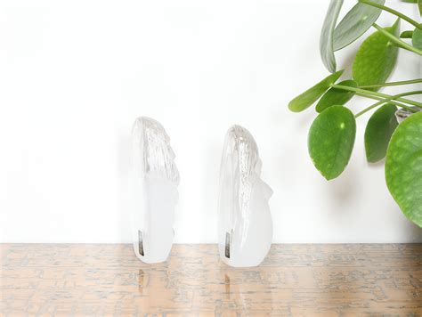 Royal Krona Sweden Adam Eve Nude Art Glass Figurines Etsy