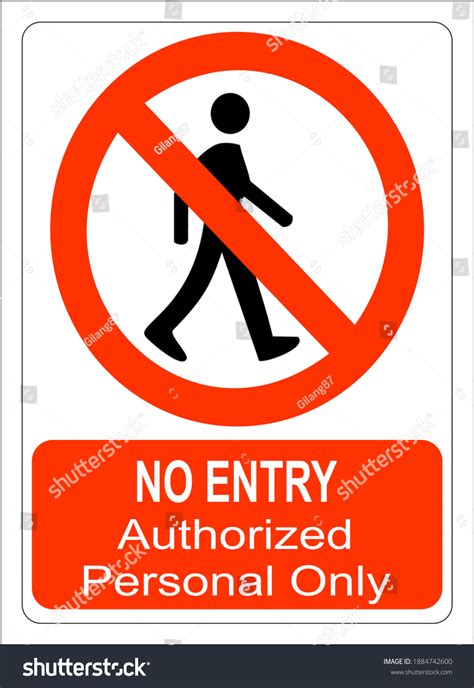 58 No Entry Without Permission Images Stock Photos Vectors