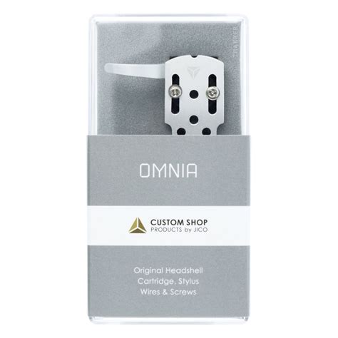 JICO OMNIA J D IMP DJ NUDE SILVER Cartridge Incl CSS JHSS HEADSHELL THAKKER