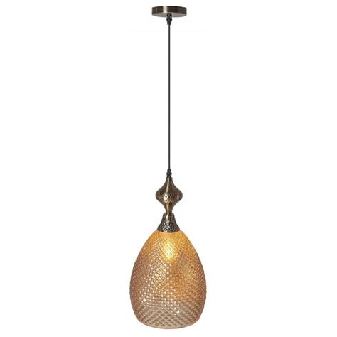 Lampa Wisz Ca Szklana Bursztynowa Amber App Cp Lentis