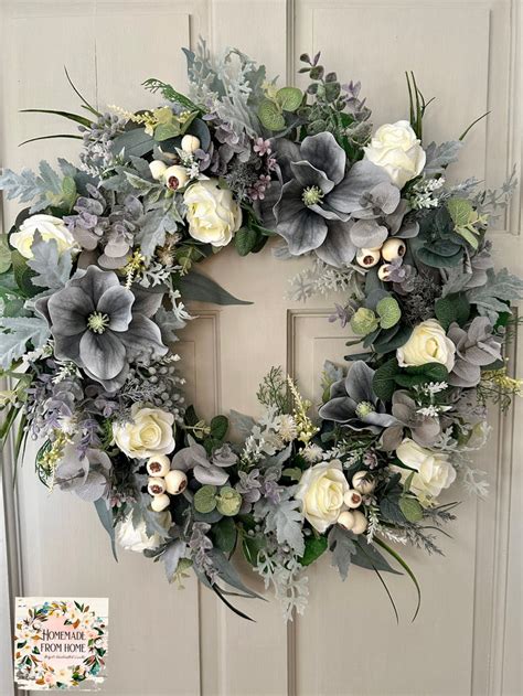 Winter Wreaths Homemade From Home