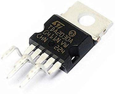 TDA2030 / UTC2030-18W (Original Pack of 5) Hi-Fi Amplifier IC : Amazon ...