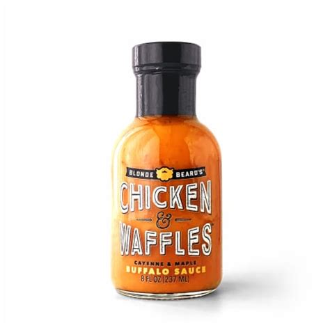 Blonde Beard S Chicken Waffles Cayenne Maple Buffalo Wing Sauce Fl Oz King Soopers