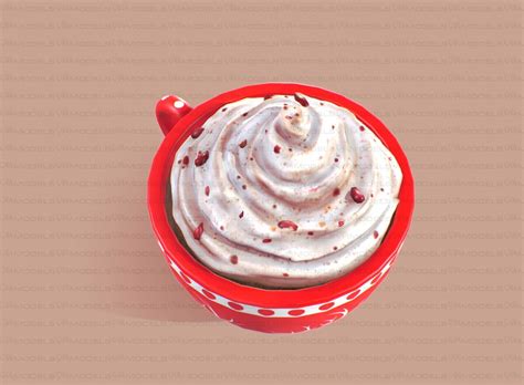 Holiday Hot Chocolate VRModels D Models For VR AR And CG Projects