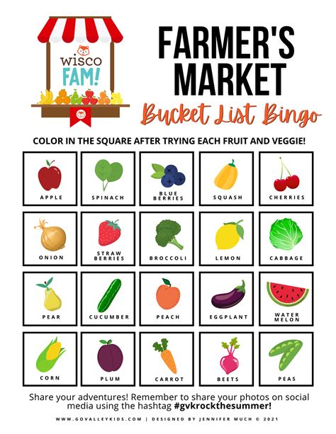 GVK Exclusive FREE Printable: Farmers Market