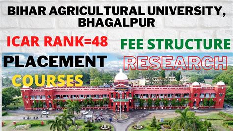 Bihar Agricultural University Bhagalpur Sabour Bihar Agriculture