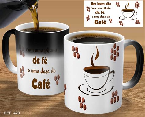 caneca personalizada mágica para presente frase sobre café no Elo7