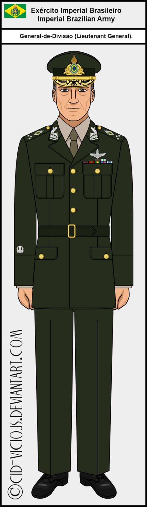 Imperial Brazilian Army Lieutenant General By Cid Vicious On Deviantart