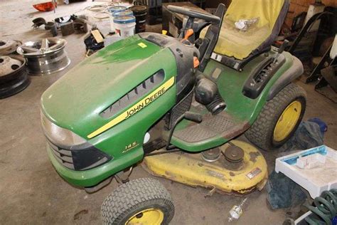 John Deere 145 Automatic Riding Mower Lawler Auction Company