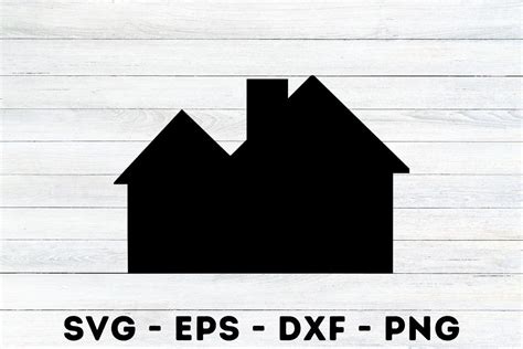 House Silhouette Svg Graphic By Magaart Creative Fabrica