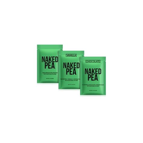 Naked Vegan Sample Pack Pea Chocolate Pea And Vanilla Pea Insect Gourmet Your Guide To