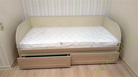 Купить односпальную кровать с выдвижными ящиками в Донецке Oniks