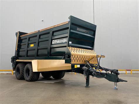 Tandem Axle Manure Spreader Palaz Trailer