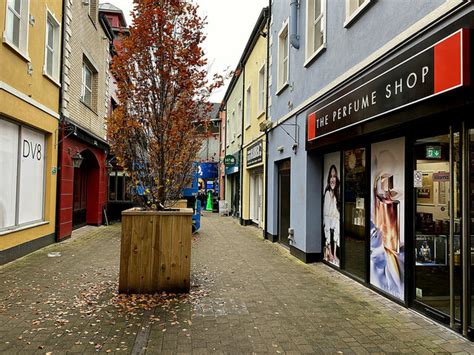 Tree Planters Main Street Omagh Kenneth Allen Cc By Sa