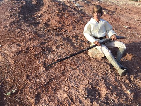 Took Hot Toys Luke Out For A Photo Shoot In The Desert R ActionFigures