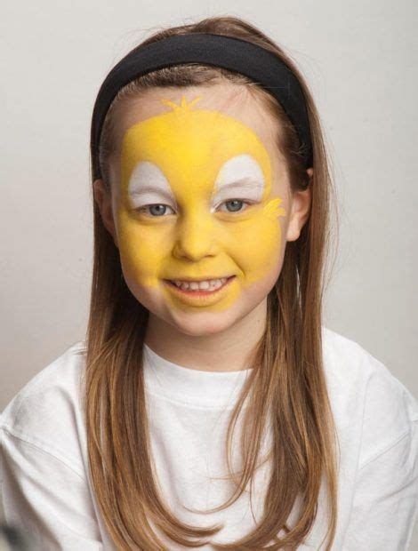 Chick Face Paint Face Painting Chick Painting Inspiration